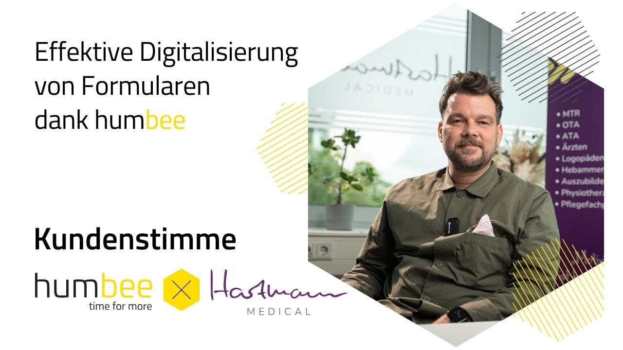 Kundenstimme Hartmann Medical GmbH: Effektive Digitalisierung von Formularen