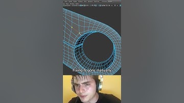 Noob vs Pro Artist: N-gons Fixing in Maya #mayatutorial #3dtips #shorts