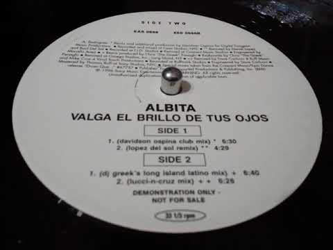 Albita — ALBITA- VALGA EL BRILLO DE TUS OJOS  [DJ GREEK'S LONG ISLAND LATINO MIX]