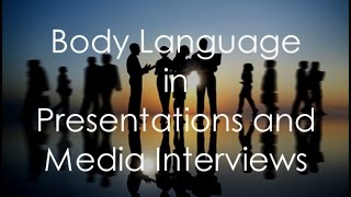 Body Language Tips from Media Trainer and Presentation Trainer Lisa Elia