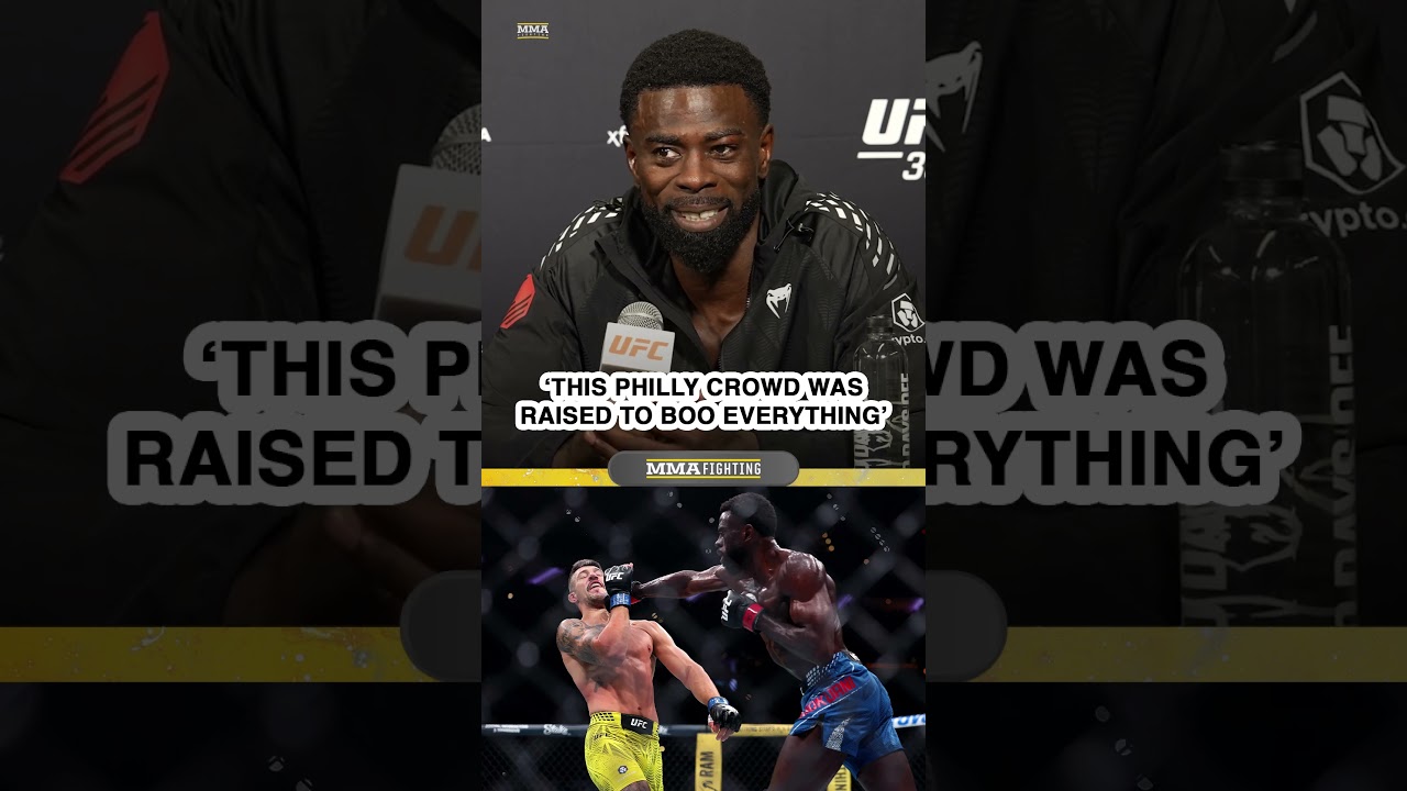 'They boo everything': Chidi Njokuani REACTS to Philly crowd at UFC 330 - MMA Fighting