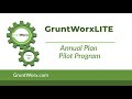 GruntWorxLITE Subscription Plan Pilot Program