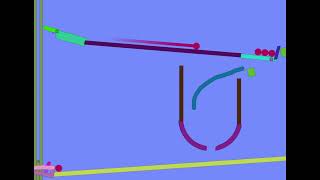 Marble Machine in Algodoo, Module 2 & Improved Elevator