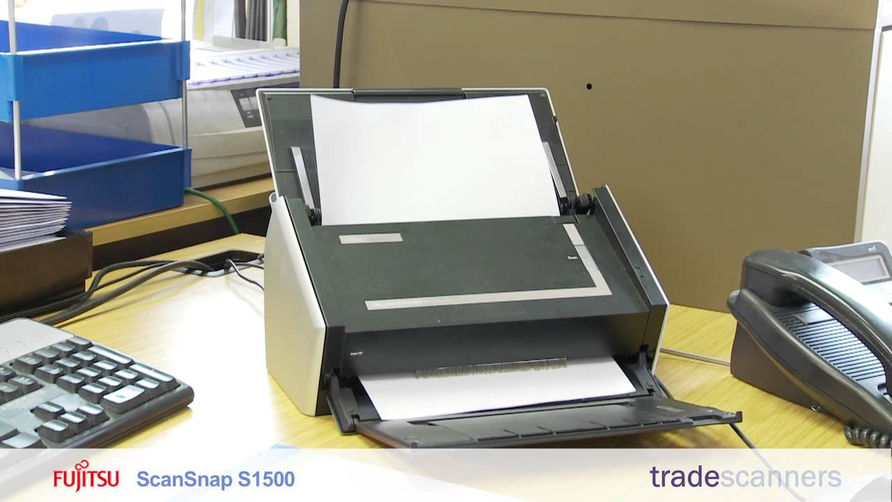 Fujitsu ScanSnap S1500 - Customer Video Review