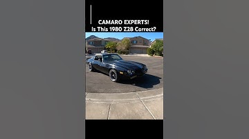 CAMARO EXPERTS! Is This 1980 Z28 Correct?!? #camaro