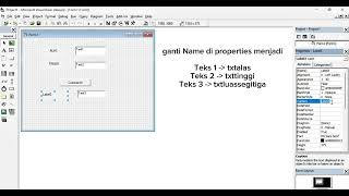 Cara Membuat Penghitung Luas Segitiga Menggunakan Visual Basic 6.0 Kelas 1EA17