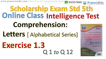 V060 IT Exercise 1.3 Q 1 to Q12 Solution Navneet Digest Online Scholarship
