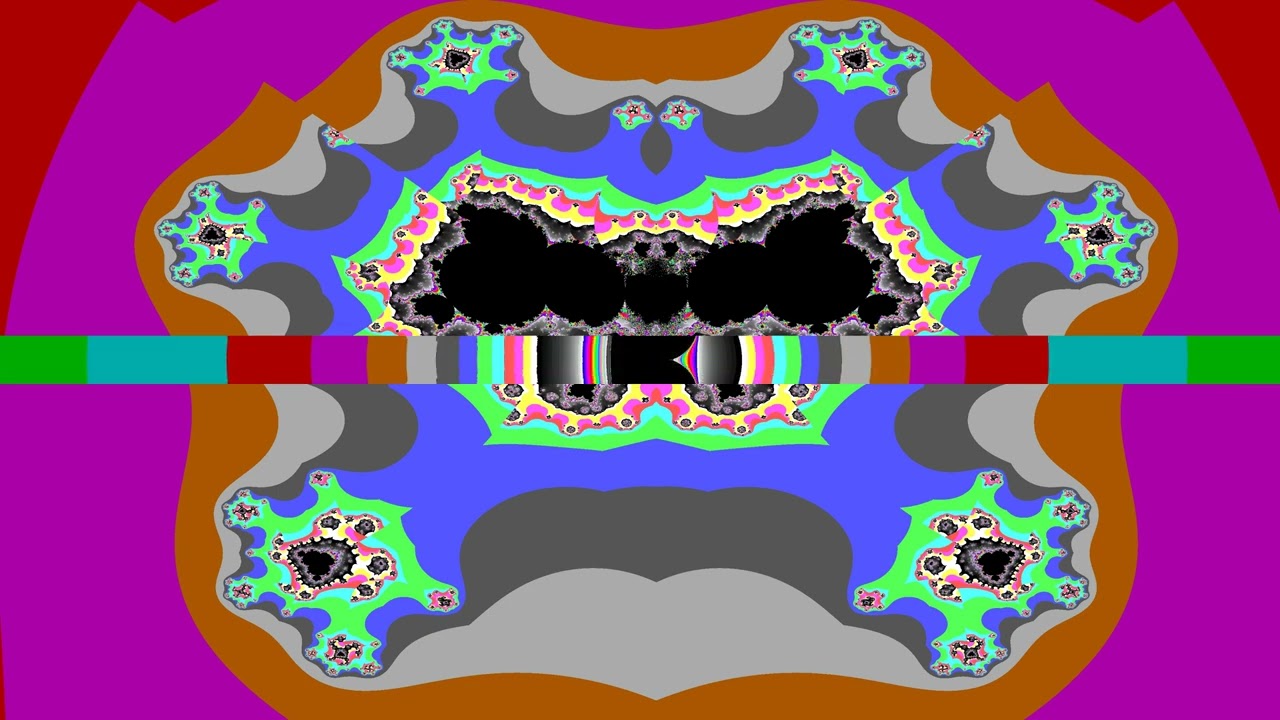 4K UHD Fractals 0003 for ChromaDepth 3D Glasses