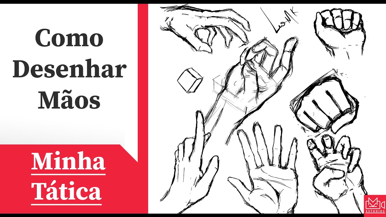 Como Desenhar Mãos-Anime/Realista, Conceitos básicos e táticas