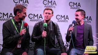 Scotty McCreery stops by at the CMAs