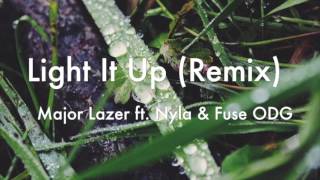 Light It Up (Remix) - Major lazer ft. Nyla & Fuse ODG (Audio)