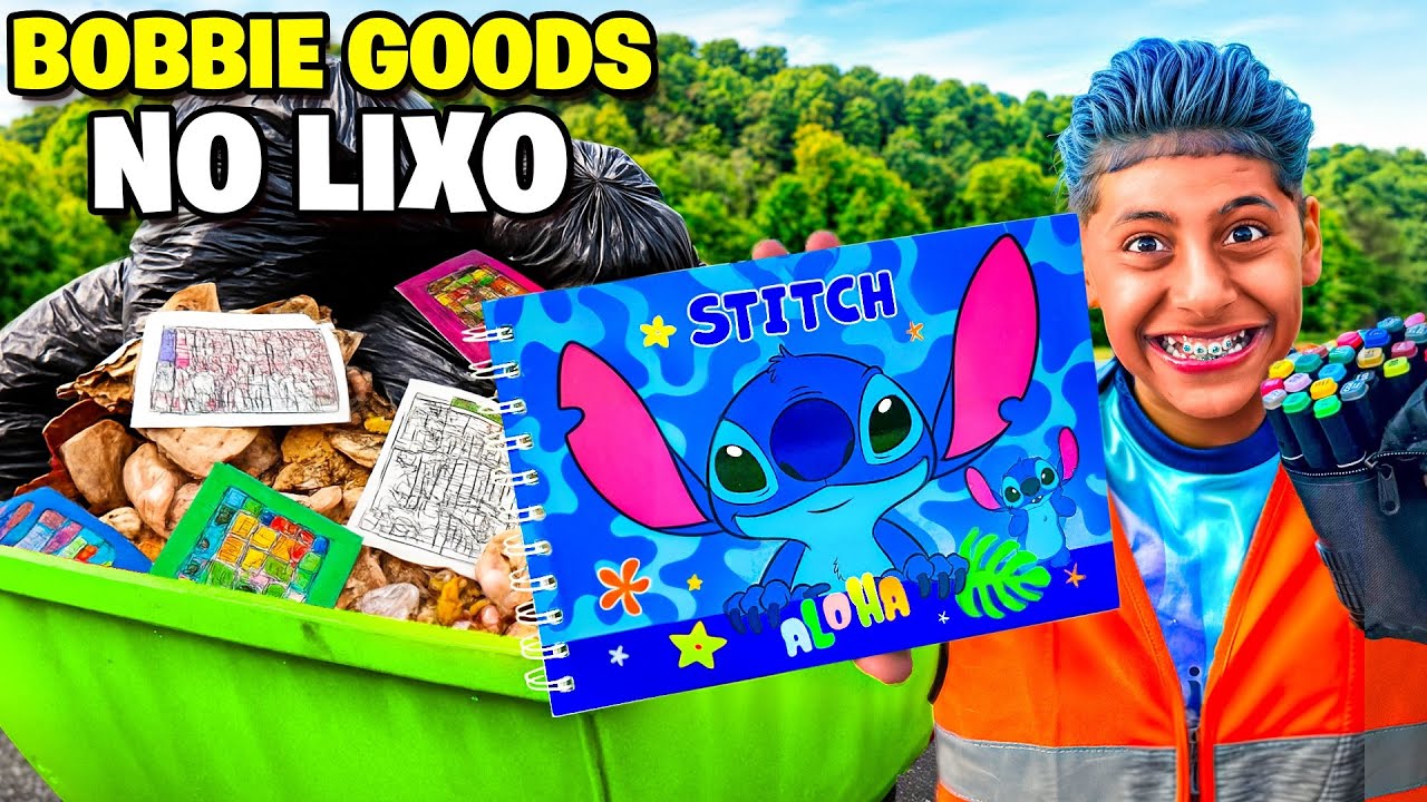 Isaak Logan encontrou Bobbie goods raros na caçamba de lixo 🤯 