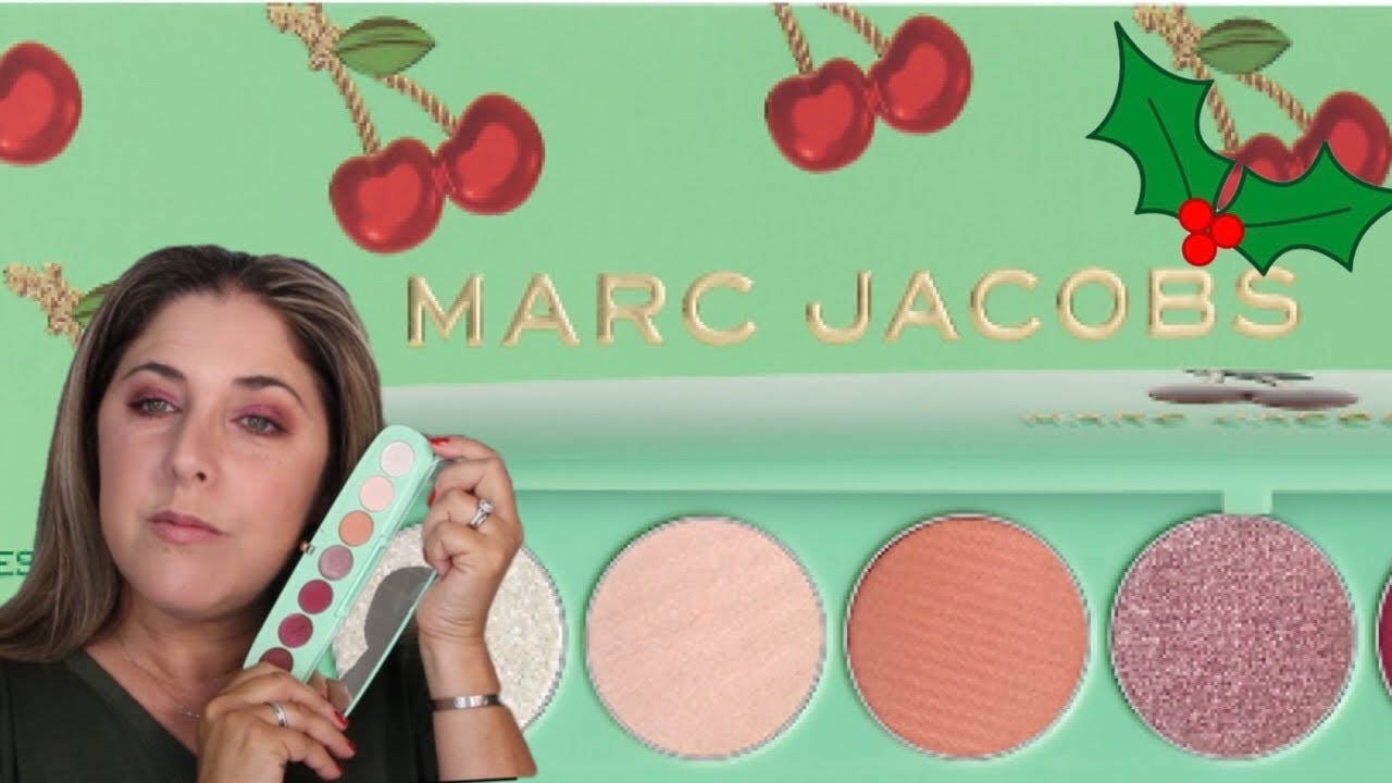 NEW! Marc Jacobs Eye-conic Multi-Finish Eye Palette in Cherrific