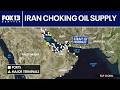 Iran choking global oil supply as US, Israel war continues | FOX 13 Seattle