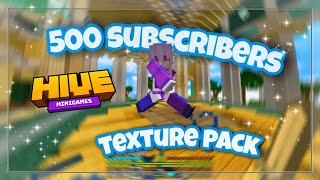 500 Subscriber Pack RELEASE (Hive Skywars)