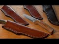 Finishing Leather Sheaths - Dyeing, Burnishing & Nourishing (MM Mondays)