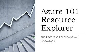 Azure 101 - Resource Explorer