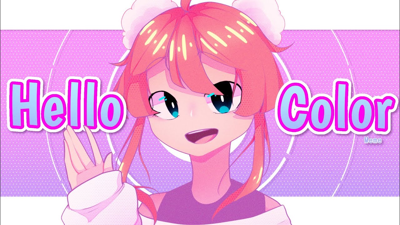 Hello Color | meme | gift for peachimari