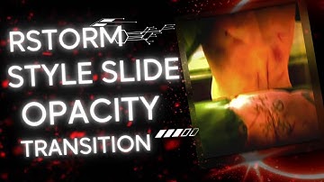 Motion tile slide + opacity transition tutorial | RStorm style. #aftereffectstutorial