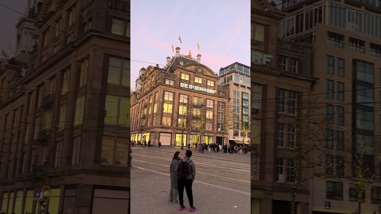 Amsterdam - Dam Square ambience