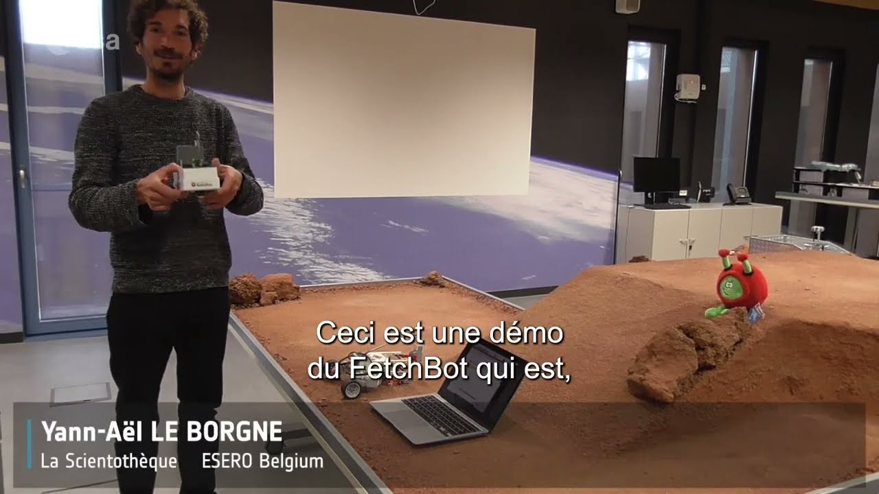 FetchBot - Rover martien intelligent