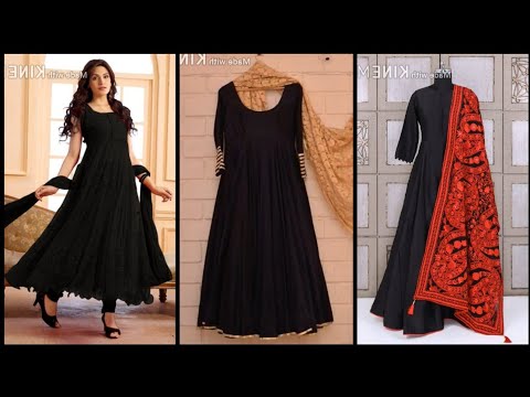 Black Plain Net Ladies Designer Gown at Rs 549/piece in Surat | ID:  21031612873