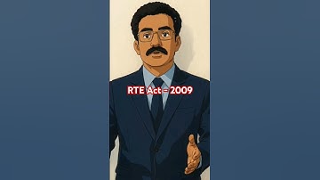 RTE Act -2009 #education #acts #constitution #apdsc #tgdsc #govtofindia