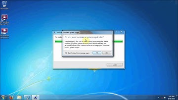 Creating a Windows 7 System Image