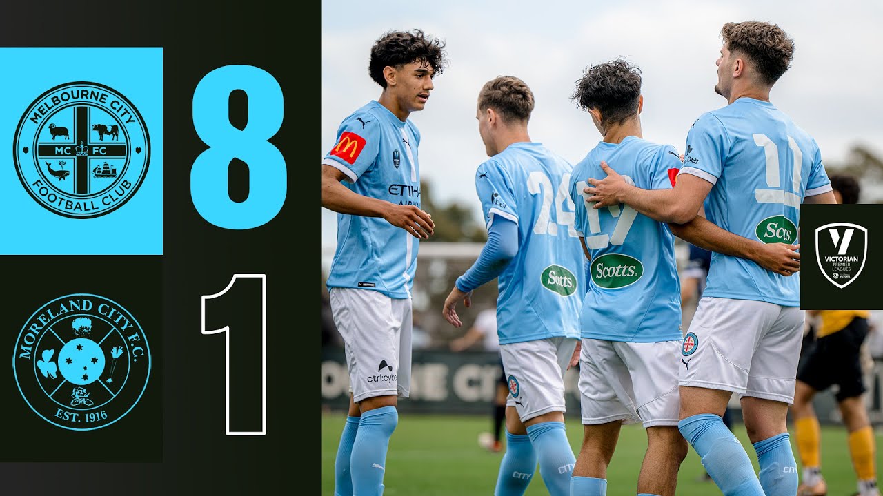 VPL1 Goals: City 8-1 Moreland | Youth Team runs RIOT in huge win 😱