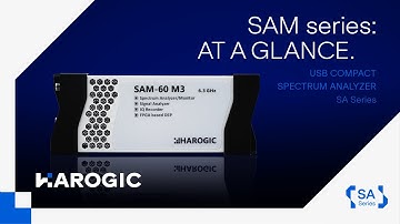 HAROGIC Technologies SAM-60 series USB Spectrum Analyzer: At a Glance