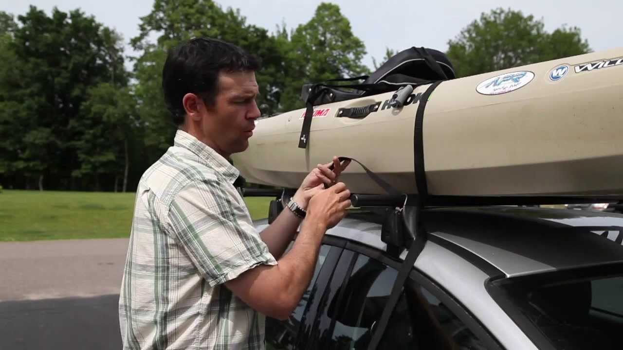 How to Safely Transport Fishing Kayaks - YouTube