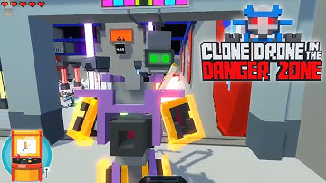 Clone Drone In The Danger Zone - Workshop Challenges - Lets Play