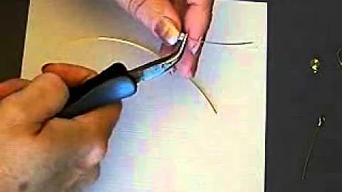 Make a Basic Bead Link Out of Wire