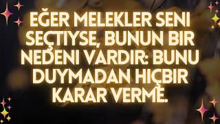 EĞER MELEKLER SENİ SEÇTİYSE, BUNUN BİR NEDENİ VARDIR: BUNU DUYMADAN HİÇBİR KARAR VERME.