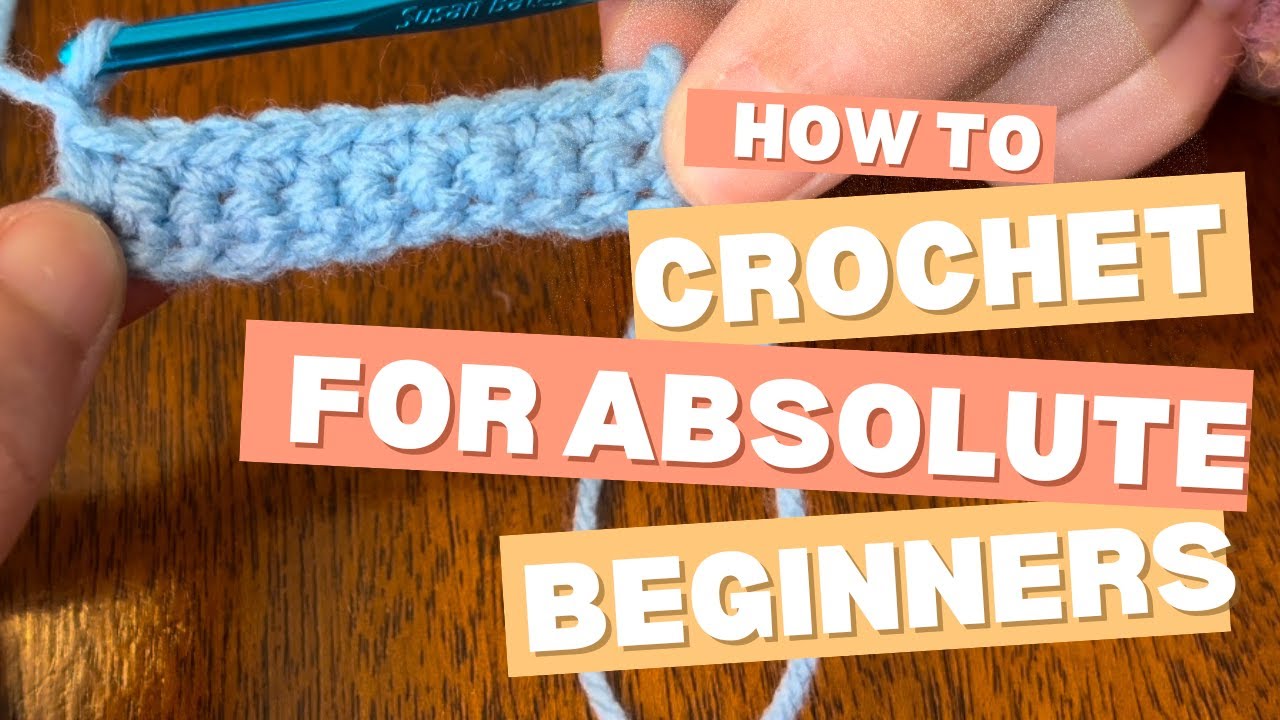 How to crochet in under 10 minutes (for absolute beginners) - YouTube