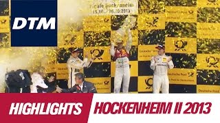 DTM Hockenheim Final 2013 - Highlights