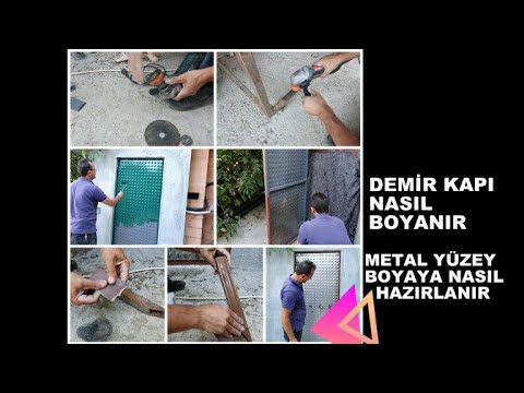 Video: Bir demir eşyanın paslanmasını, yüzeyine bir kat boya uygulayarak kalıcı olarak önleyebilir miyiz?