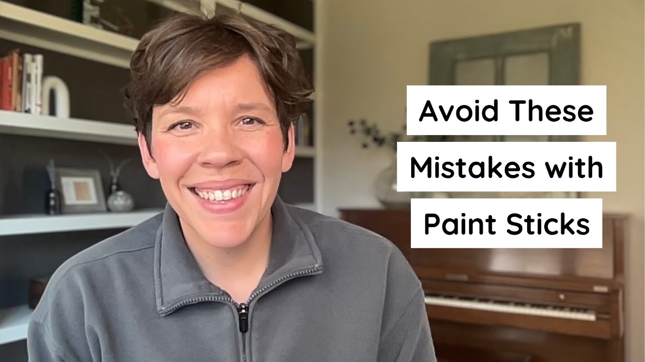 Избегайте этих 3 ошибок, которые я допустила при использовании палочек для рисования краской.