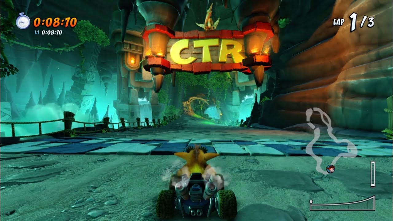 Mystery Caves music Extended. (Crash Team Racing) YouTube