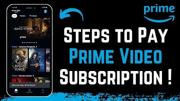 How to Pay Prime Video Subscription !