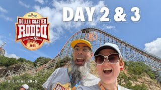 RollerCoaster Rodeo 2025 Days 2 and 3 | Six Flags Fiesta Texas #fiestatexas #rollercoasterrodeo2025
Come with us as we experience Day 2 and 3 at Rollercoaster Rodeo! This at Six Flags Fiesta Texas in San Antonio, if you missed Day One go back and watch it to see what you missed! We experienced a lift climb on Superman Krypton Coaster, early park rides, behind the scenes tours and after hour rides! So much fun but also so much tired!
.
Follow us on our socials:
Instagram: http://instagram.com/boone_times_two
TikTok: https://tiktok.com/@boonetimestwo
.
📬 Contact Us
boone@boonetimestwo.com
.
Chapters
00:00 - Beginning
00:13 - Introduction
01:13 - Superman Krypton Coaster lift walk
04:00 - ERT at Crackaxel Canyon
05:05 - Quarry Wall walk
07:54 - VIP Lounge
08:35 -
08:50 - Lights on Pirates of the Deep Sea Tour
11:25 - Back Lot Behind the Scenes Maintance Tour
13:35 -
14:23 - Big Rodeo Dinner
14:40 -
15:17 - Blockbuster Blast Fireworks
18:09 - Fright Fest stage
18:56 - Blockbuster Blast review
19:20 - After hours ride time
21:46 - Day 3 morning
22:23 - Poltergeist tour
23:52 - Lone Star Lagoon Last Rodeo
24:08 - Quick Message
24:36 - Outroduction
25:09 - Ending
.
#sixflags #sixflagssanantonio #sixflagsfiestatexas #summer #rollercoasterrodeo #liftclimb RollerCoaster Rodeo 2025 Days 2 and 3 | Six Flags Fiesta Texas #fiestatexas #rollercoasterrodeo2025