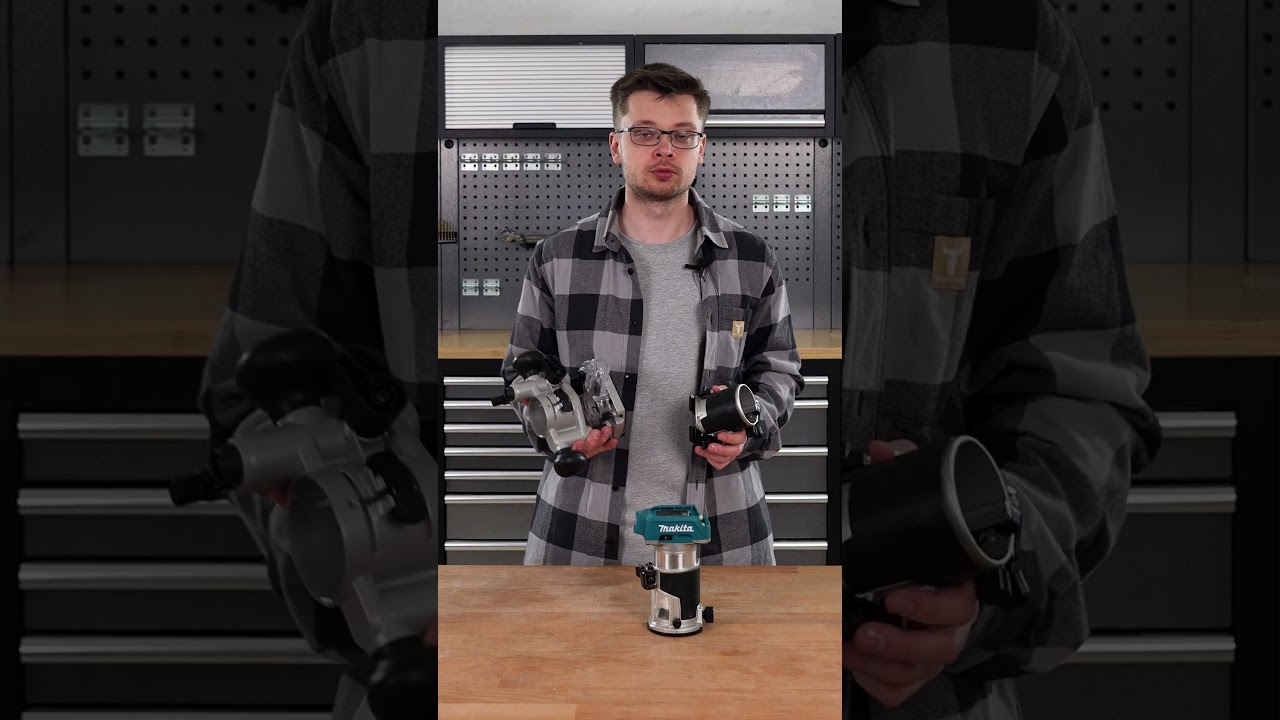 Das kann die Makita Akku-Multifunktionsfräse!