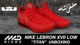 Nike Lebron 17 Low “Titan” Unboxing