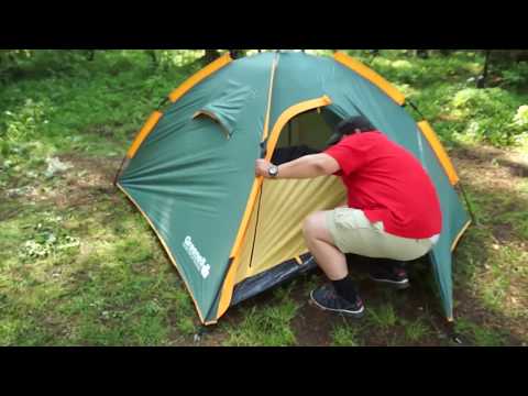 Палатка автомат Greenell Клер 3 V2. Сборка за минуту Палатка автомат Greenell Клер 3 V2. Сборка за минуту