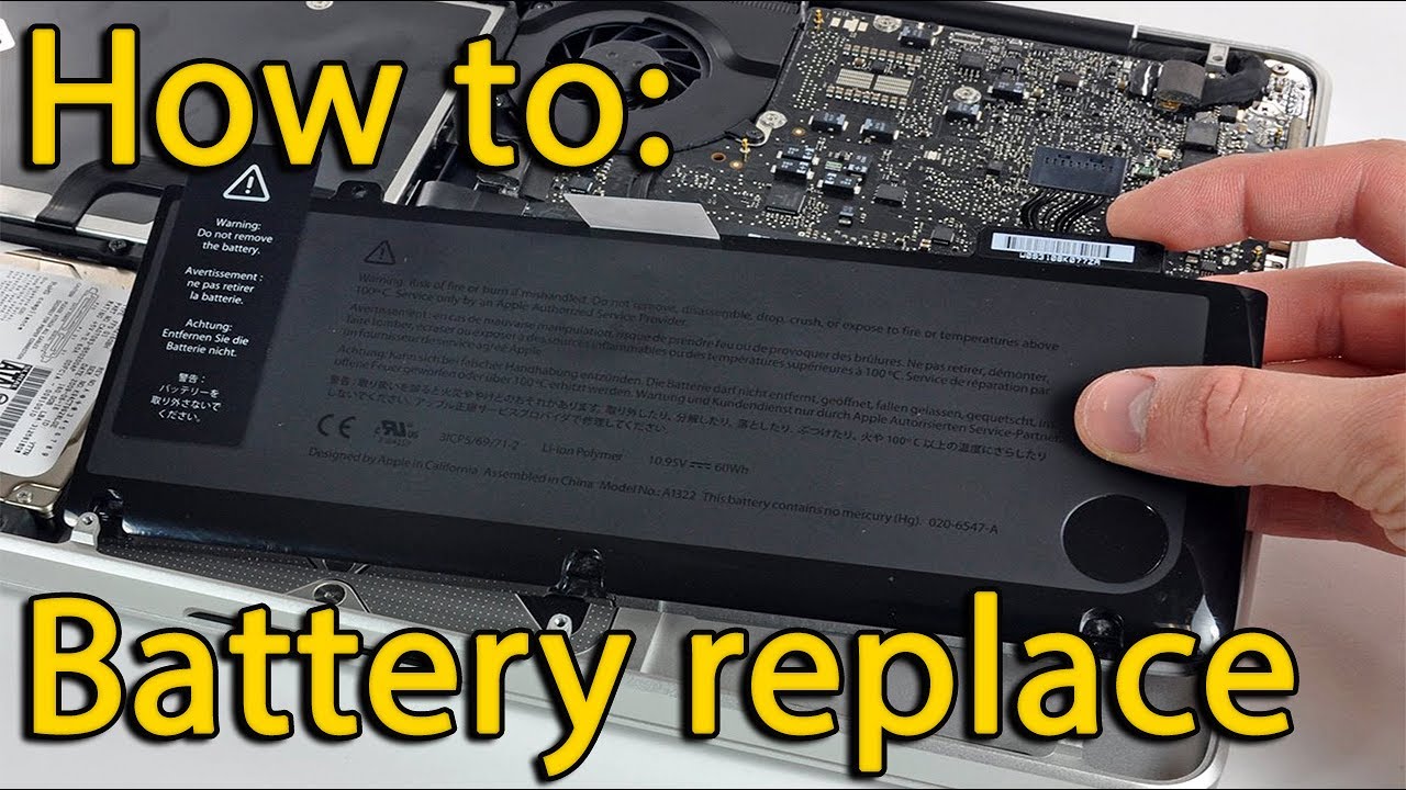 Acer Aspire ES1-512, ES1-531 battery replacement