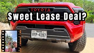 Sweet Lease Deal On A New Toyota Tacoma