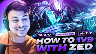 LL STYLISH | HOW TO 1V9 WITH ZED