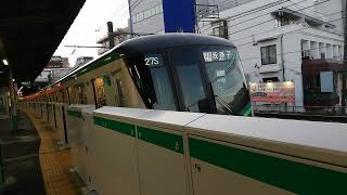 常磐線　各駅停車我孫子行き　東京メトロ16000系16110編成　新松戸駅にて