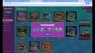 I opened blooket ice monster packs until i got a chroma Part 1