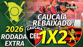 [Cearense B '26] Caucaia 1 X 2 Guarani (J) | Melhores Momentos | Caucaia Rebaixado | TV ARTILHEIRO